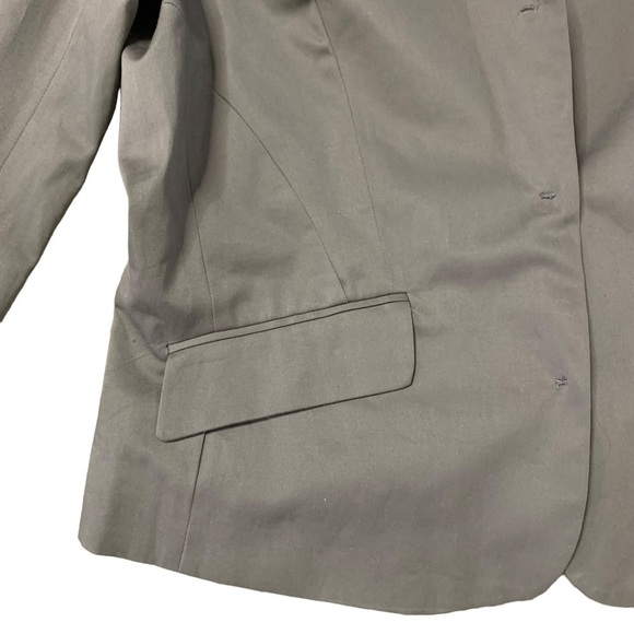 Loft Blazer New With Tags 3/4 Sleeve Brown/Beige Size 16 Measurements In Photos - Picture 3 of 11